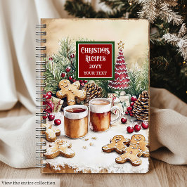 Weihnachtsgeschenk für individuelle Name Notizblock