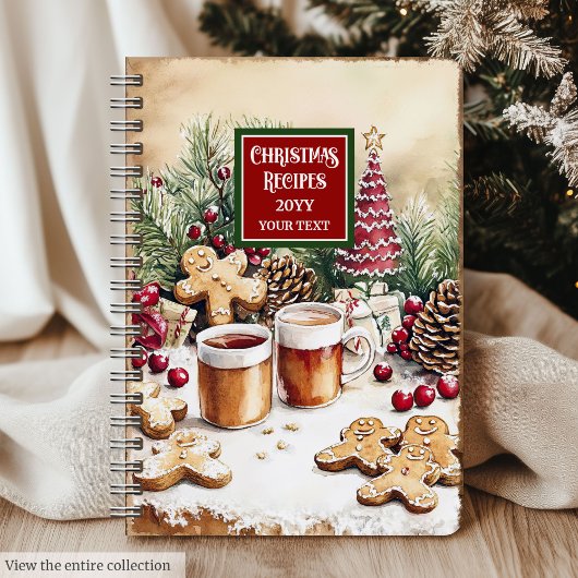 Weihnachtsgeschenk für individuelle Name Notizblock