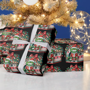 Weihnachtsgeschenk für Katzen Liebhaber Geschenkpapier