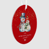 Weihnachtsgeschenk für Kinder Ornament (Vorderseite)