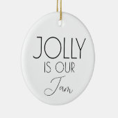 Weihnachtsgeschenk für Kirchenchor Keramik Ornament (Rechts)