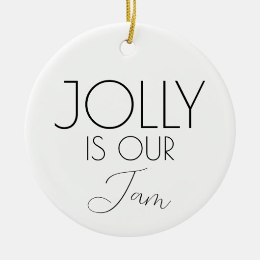 Weihnachtsgeschenk für Kirchenchor Keramik Ornament (Vorne)