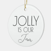 Weihnachtsgeschenk für Kirchenchor Keramik Ornament (Links)