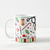 Weihnachtsgeschenk für Krankenschwester Kaffeetasse (Links)