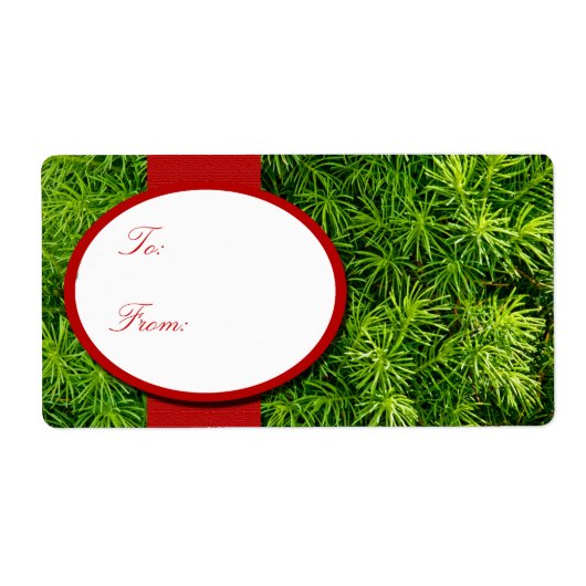 Weihnachtsgeschenk für Labels (Vorne)