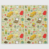 Weihnachtsgeschenk für Lehrer Geschenkpapier (Flach)