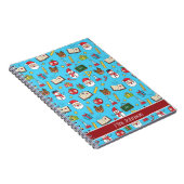 Weihnachtsgeschenk für Lehrer Personalisiert Notizblock (Rechte Seite)