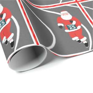 Weihnachtsgeschenk für Leichtathletik Geschenkpapier