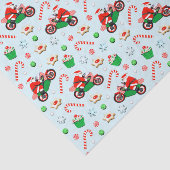 Weihnachtsgeschenk für Motorräder Seidenpapier (Ausschnitt)