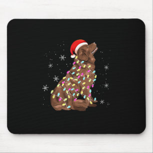 Weihnachtsgeschenk für Neufundländer  lustiger Hun Mousepad