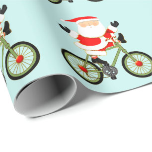 Weihnachtsgeschenk für Radfahrer Geschenkpapier