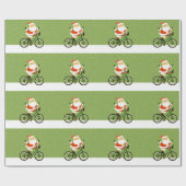 Weihnachtsgeschenk für Radfahrer Geschenkpapier (Flach)