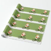 Weihnachtsgeschenk für Radfahrer Geschenkpapier (Ungerollt)