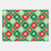 Weihnachtsgeschenk für Reittiere Geschenkpapier Set (Vorderseite 2)