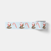 Weihnachtsgeschenk für Reittiere Satinband (Vorderseite)