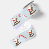 Weihnachtsgeschenk für Reittiere Satinband (Rückseite)
