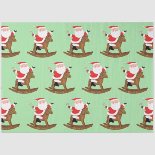 Weihnachtsgeschenk für Reittiere Seidenpapier (Vorderseite)