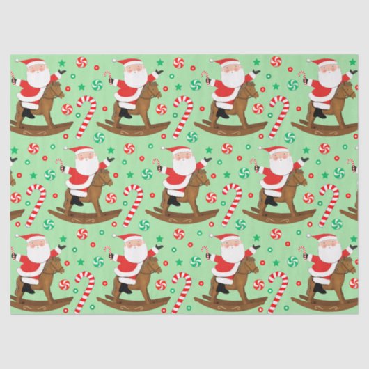 Weihnachtsgeschenk für Reittiere Seidenpapier (Vorderseite)