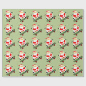 Weihnachtsgeschenk für Skateboard Geschenkpapier (Flach)