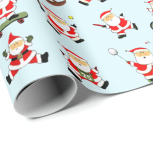Weihnachtsgeschenk für Sportfans Geschenkpapier