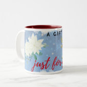 Weihnachtsgeschenk für Tasse (Vorderseite Links)