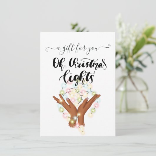 Weihnachtsgeschenk für Unternehmen (Stehend Vorderseite)