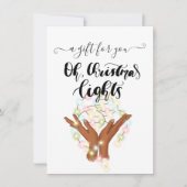 Weihnachtsgeschenk für Unternehmen (Vorderseite)