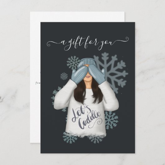 Weihnachtsgeschenk für Unternehmen (Vorne/Hinten)