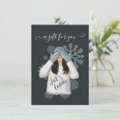 Weihnachtsgeschenk für Unternehmen (Stehend Vorderseite)