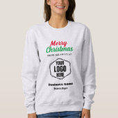 Weihnachtsgeschenk für Unternehmen mit eigener Mar Sweatshirt (Vorderseite)