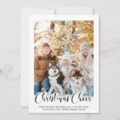 Weihnachtsgeschenk für Vertikales Foto (Vorderseite)