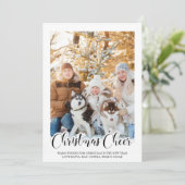 Weihnachtsgeschenk für Vertikales Foto (Stehend Vorderseite)