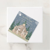 Weihnachtsgeschenk für Wasserfarben Geschenkanhänger (Beispiel)