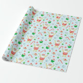 Weihnachtsgeschenk fürs Schwimmen Geschenkpapier (Ungerollt)