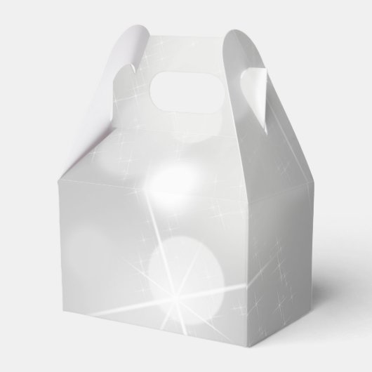 Weihnachtsgeschenk - Gefallen Box Gable Geschenkschachtel (Rückseite)