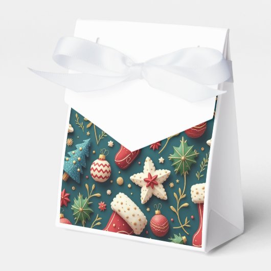 Weihnachtsgeschenk Gefallen Box Geschenkschachtel (Vorderseite)