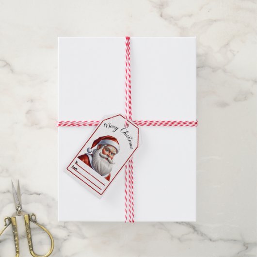 Weihnachtsgeschenk Geschenkanhänger (Mit Garn)