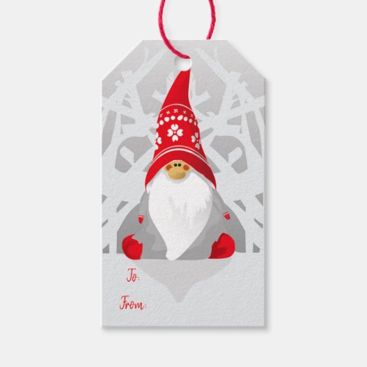 Weihnachtsgeschenk Geschenkanhänger (Vorderseite)