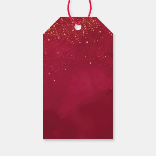 Weihnachtsgeschenk Geschenkanhänger (Rückseite)