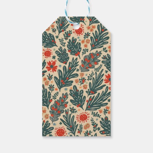 Weihnachtsgeschenk Geschenkanhänger (Rückseite)