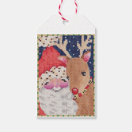 Weihnachtsgeschenk Geschenkanhänger (Vorderseite)