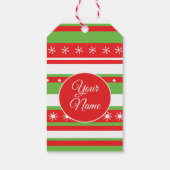 Weihnachtsgeschenk Geschenkanhänger (Rückseite)