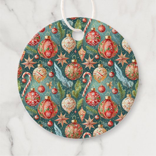 Weihnachtsgeschenk Geschenkanhänger (Vorderseite)