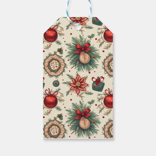 Weihnachtsgeschenk Geschenkanhänger (Rückseite)