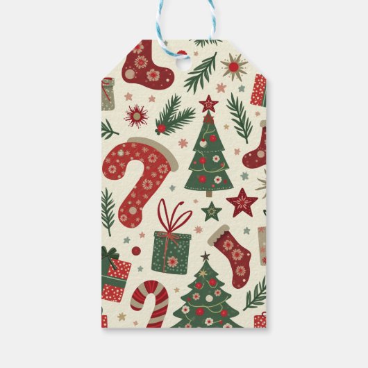 Weihnachtsgeschenk Geschenkanhänger (Rückseite)