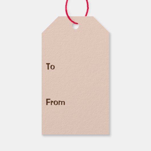 Weihnachtsgeschenk Geschenkanhänger (Rückseite)