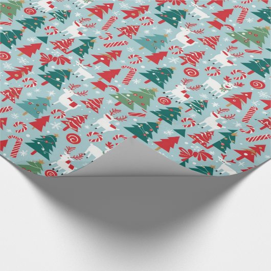 Weihnachtsgeschenk Geschenkpapier (Ecke)