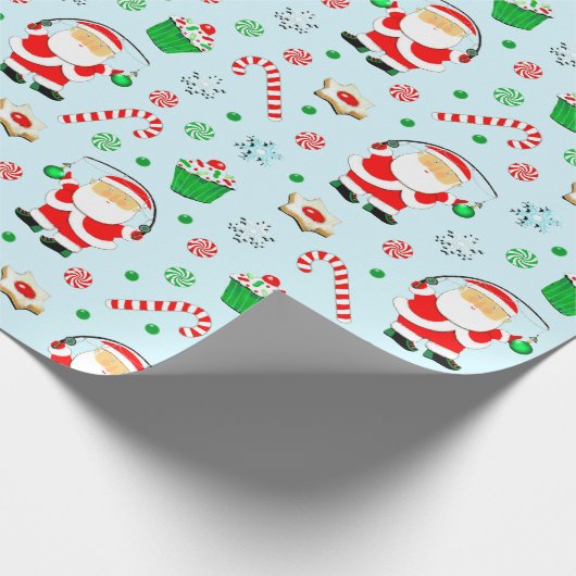 Weihnachtsgeschenk Geschenkpapier (Ecke)