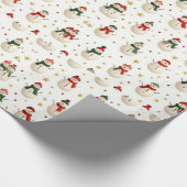 Weihnachtsgeschenk Geschenkpapier (Ecke)