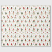 Weihnachtsgeschenk Geschenkpapier (Flach)